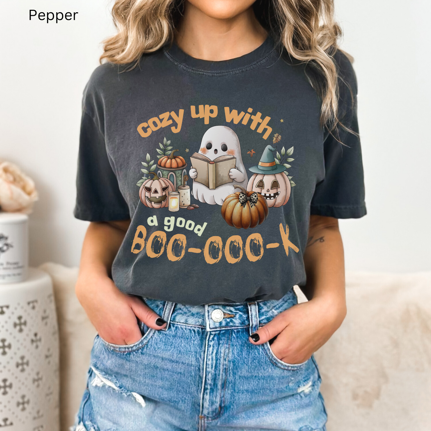 Halloween Shirt for Book Lovers