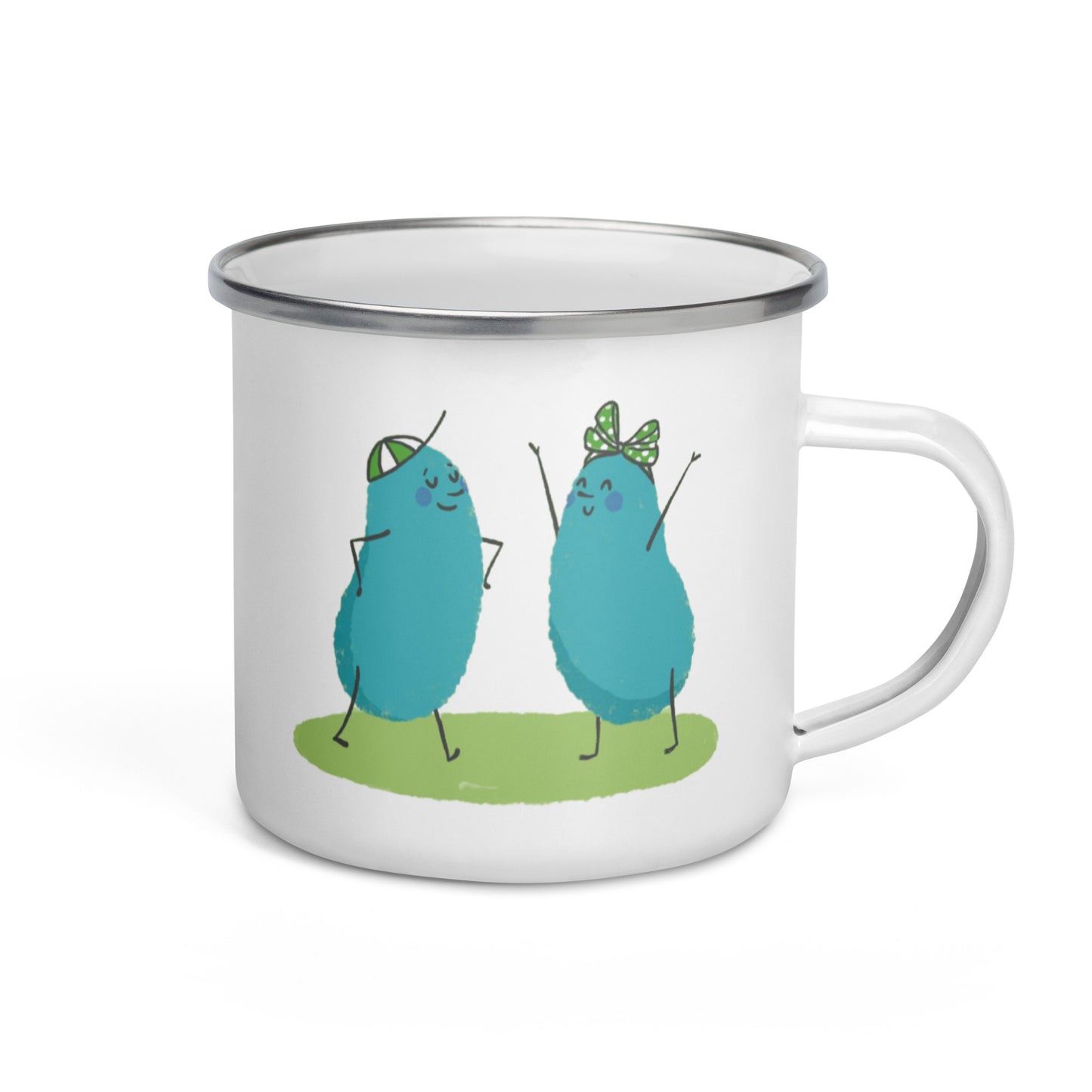 Enamel Mug God Made You and Loves You