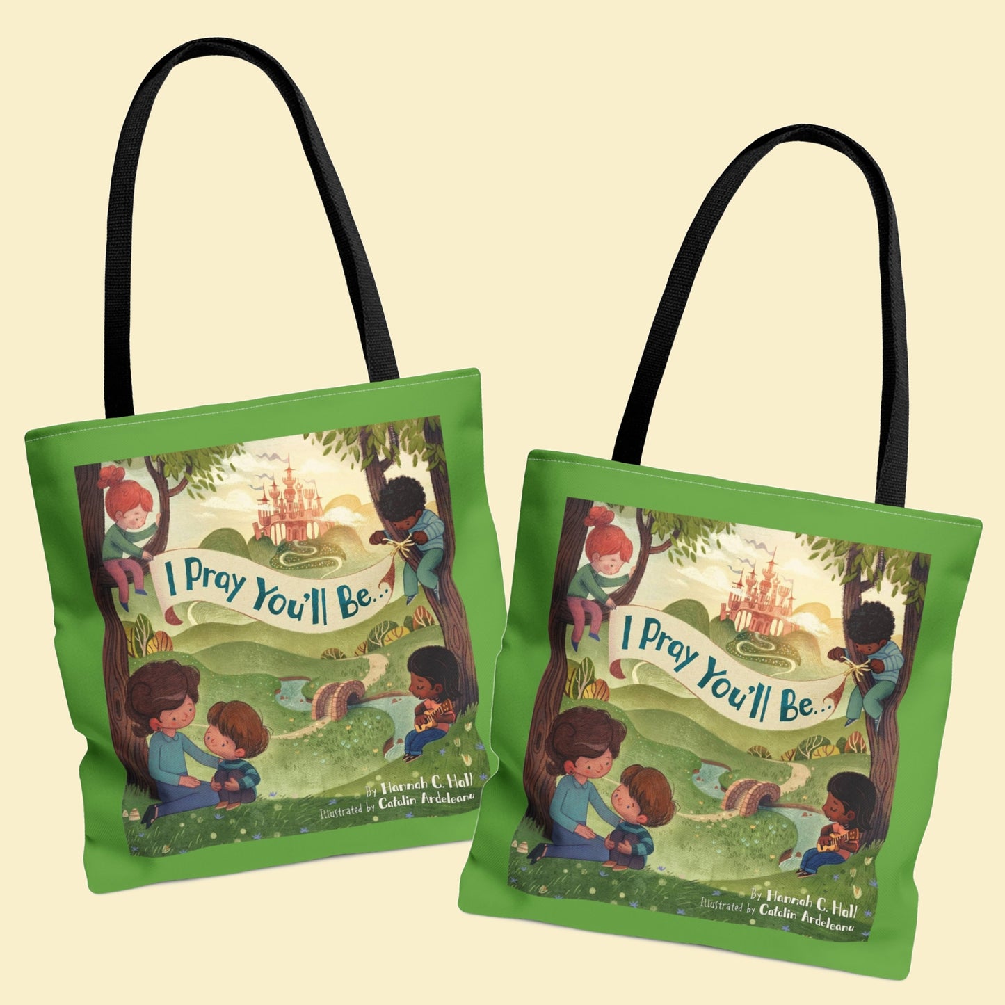 Custom Author Book Tote Bag