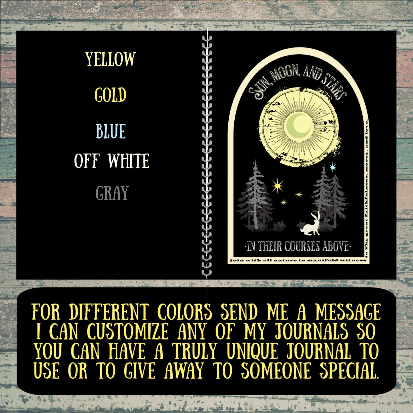 Customizable Christian Journal