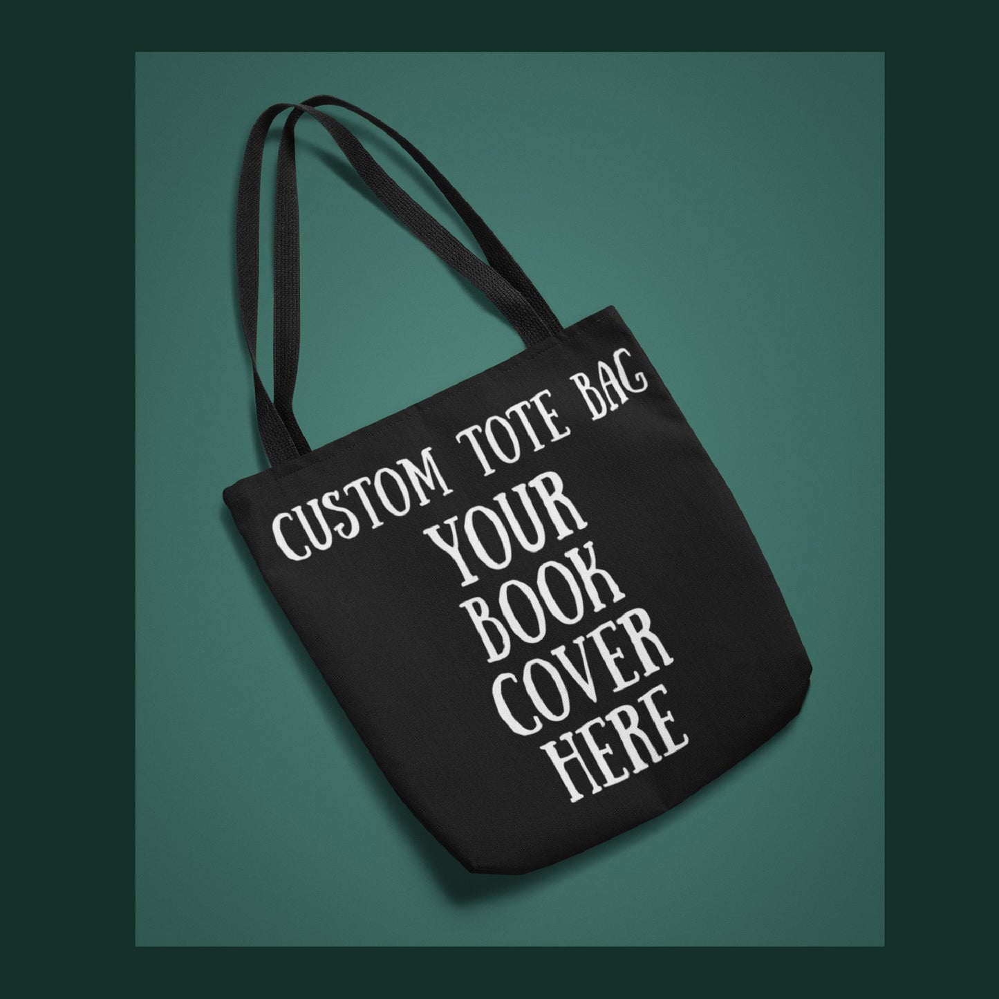Custom Author Book Tote Bag