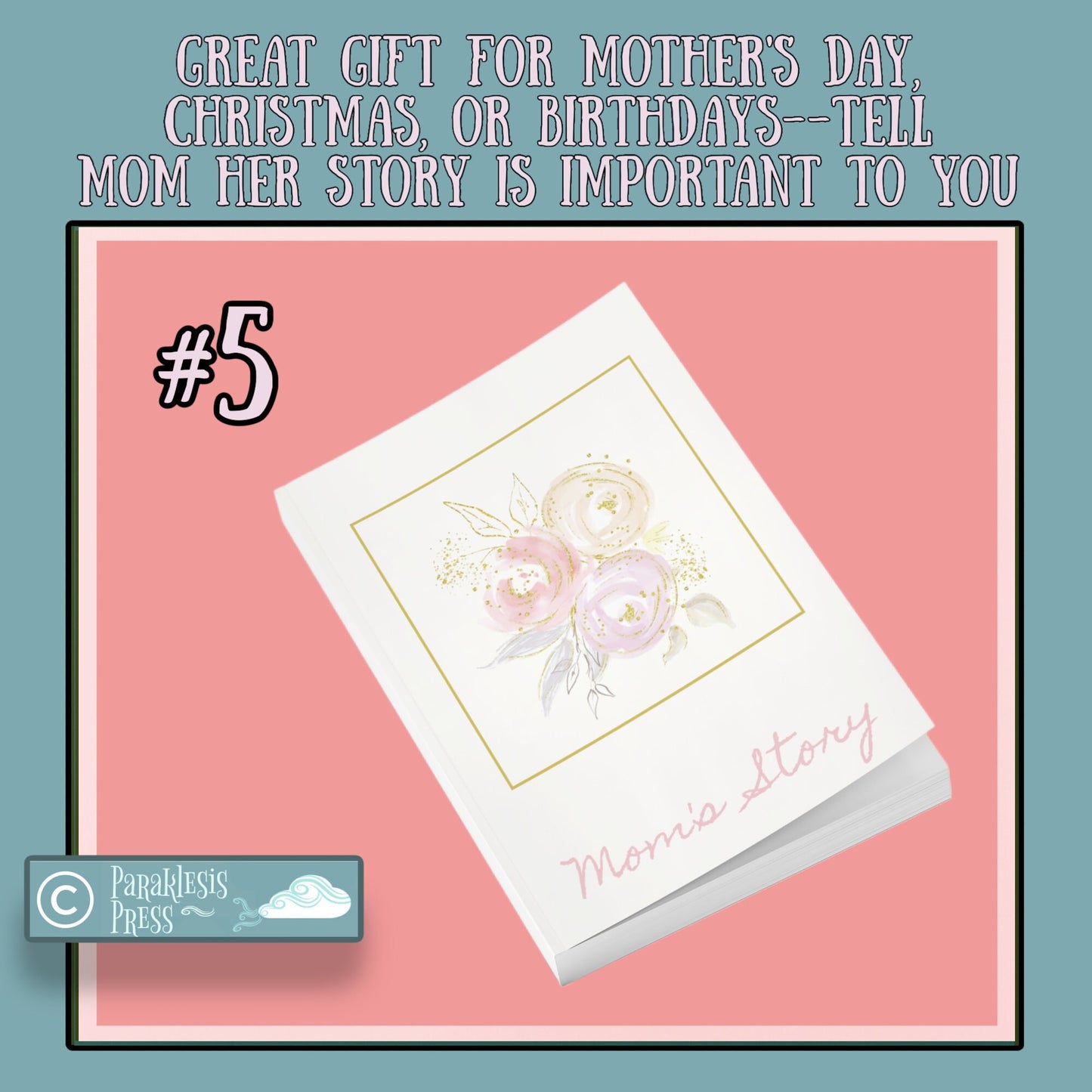 Journal for Mom's Story -- Memory-Keeper Notebook