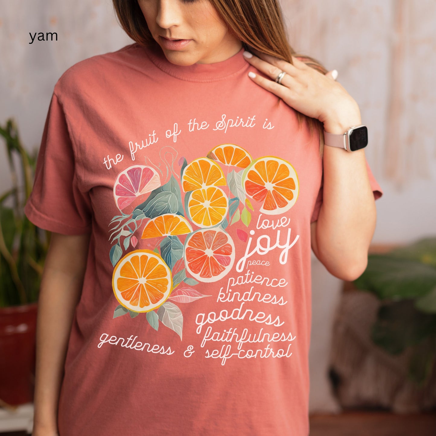 Comfort Color Bible T-Shirt -- Fruit of the Spirit