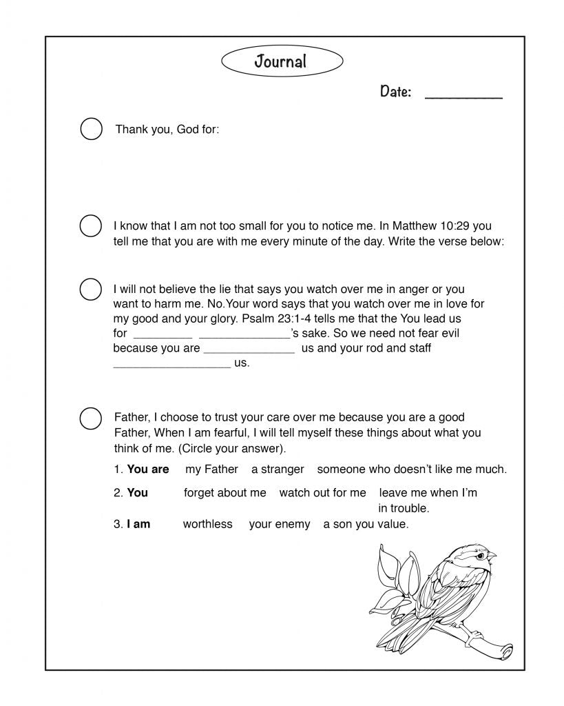 sample page from Animals, Insects, and Creatures of the Bible, a Christian activity book for children 8-12