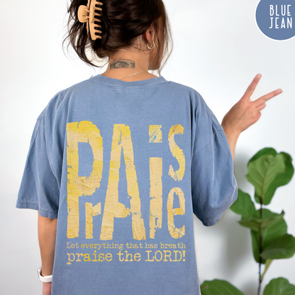 Christian Comfort Color Distressed Shirt for Christian Women and girls