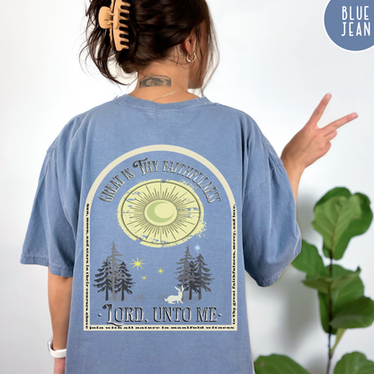 Boho Christian Shirt/ Great is Thy Faithfulness