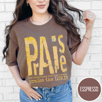 Christian Comfort Color Distressed Shirt for Christian Women and girls