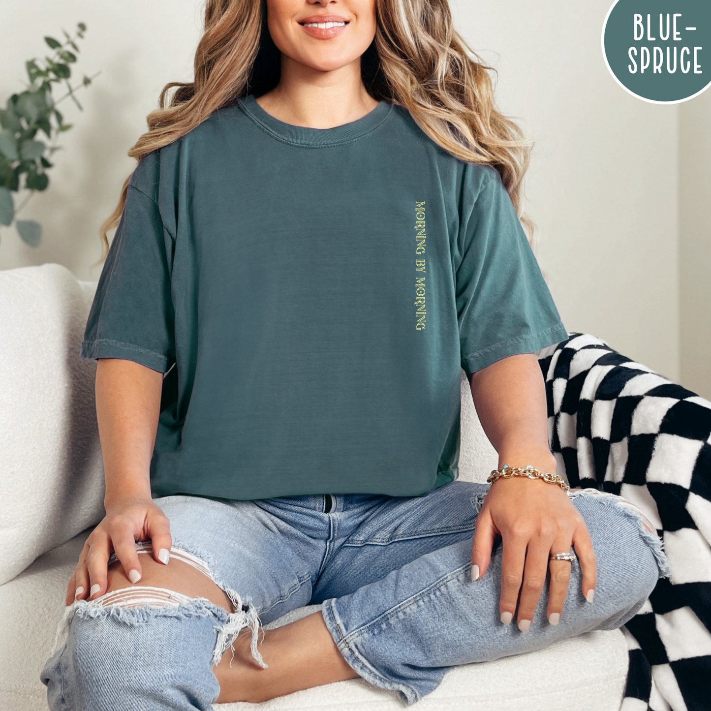 Boho Christian Shirt/ Great is Thy Faithfulness
