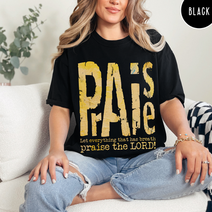 Christian Comfort Color Distressed Shirt for Christian Women and girls