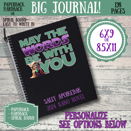 Customized Writer's Journal