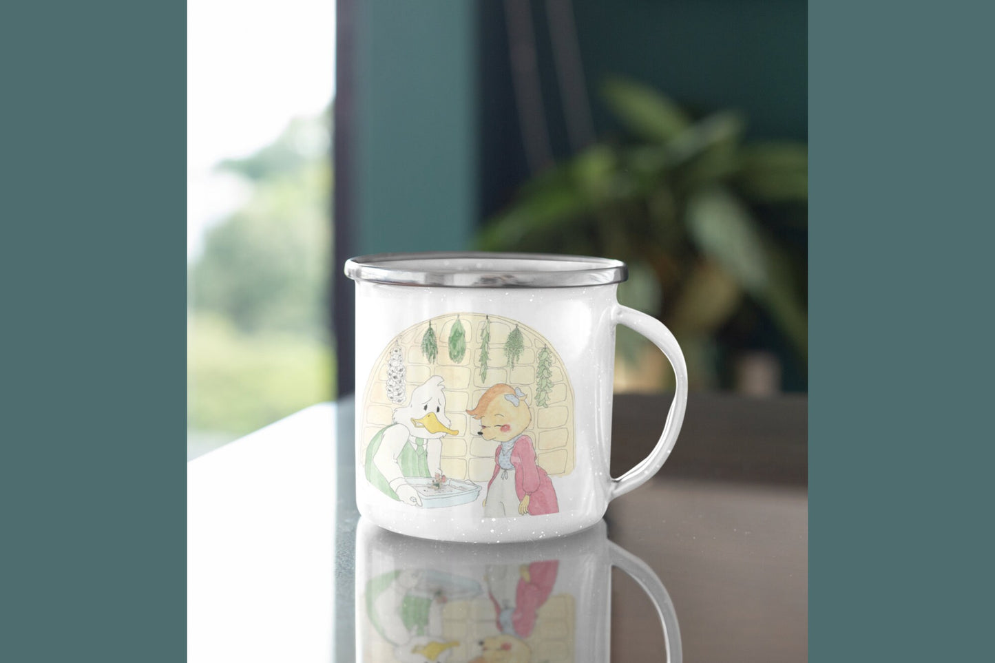 Enamel Children's Metal Mug