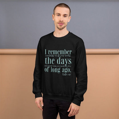 Christian sweatshirt --  Scripture Quote Shirt