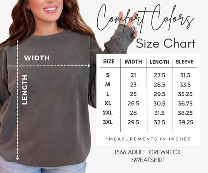 Mary and Bright Comfort Color Sweatshirt