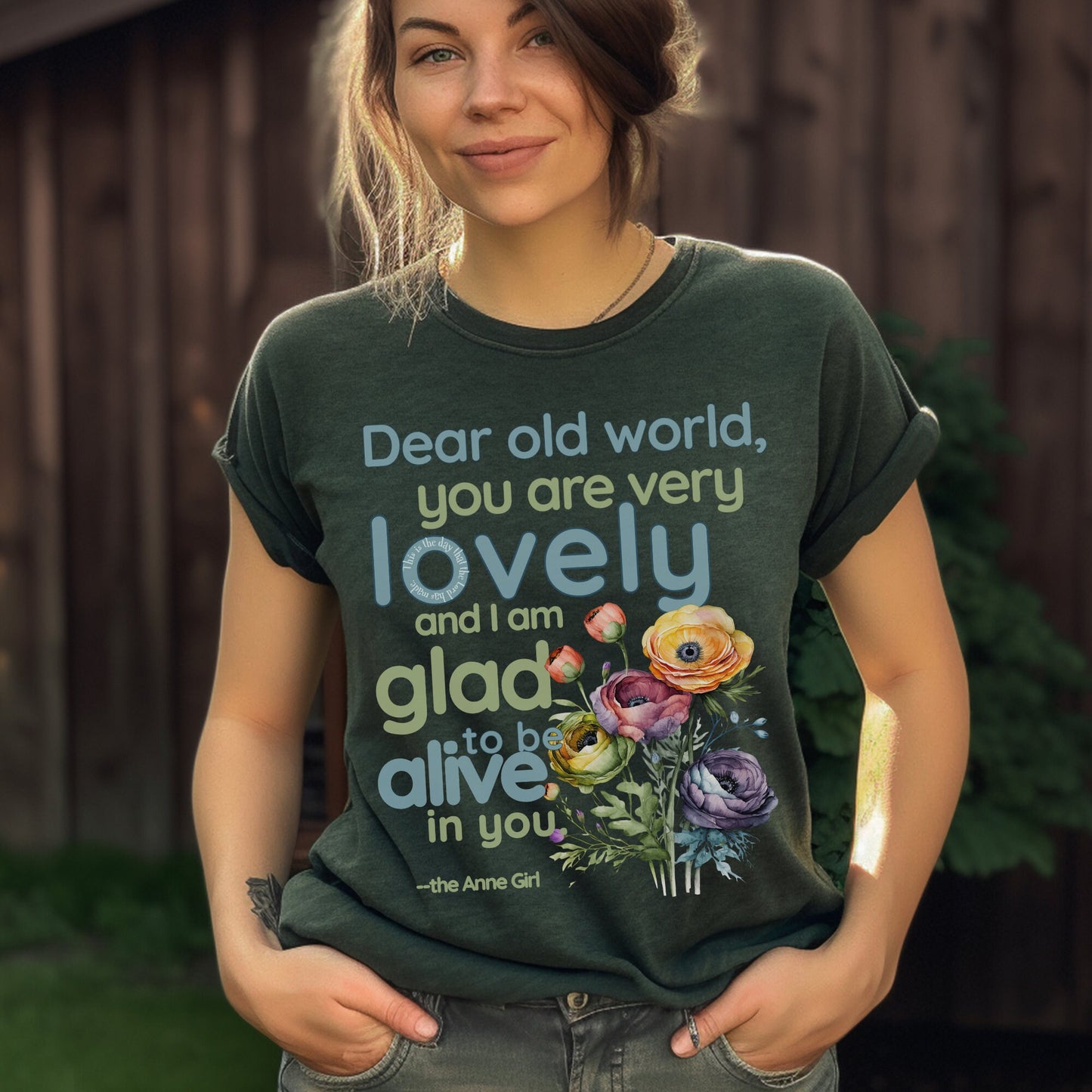 Green Gables T-Shirt | Anne Shirley Tee | Bookish | Gift for Librarians | Homeschool Moms |Teachers | Kindred Spirits