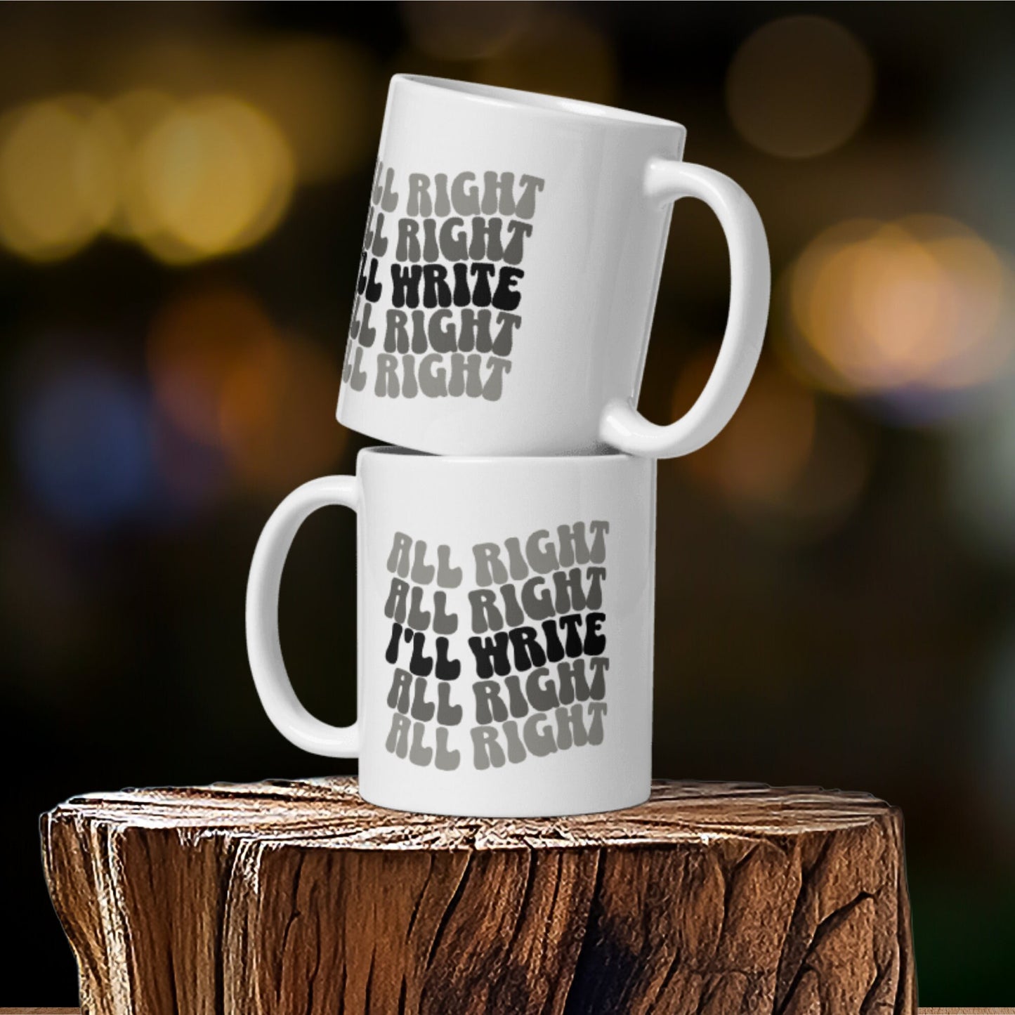 Writer's Mug | Coffee Mug for Writer's Block | Gift for Writers | Big Mug for Authors | Funny Mug for Writing Friends