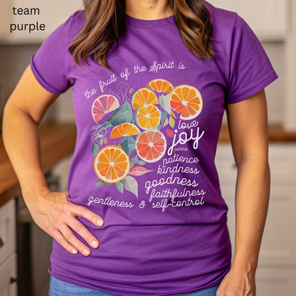 Fruit of the Spirit Christian shirt