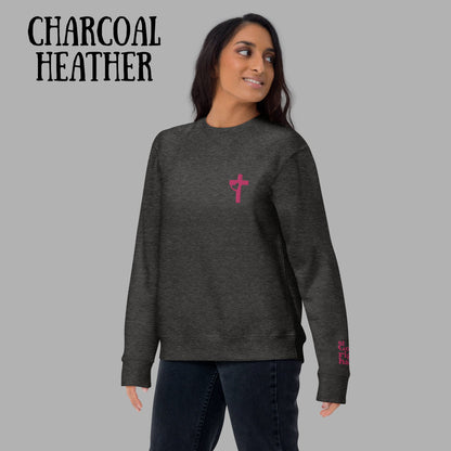 Embroidered Christian Sweatshirt