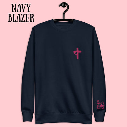 Embroidered Christian Sweatshirt