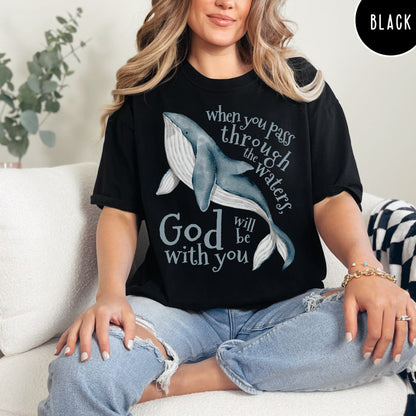 Bible Verse Comfort Color Shir  for Christians