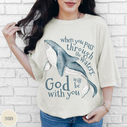 Bible Verse Comfort Colors Shirt for Christians