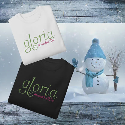 Embroidered Christmas Sweatshirt -- Gloria in Excelsis Deo!