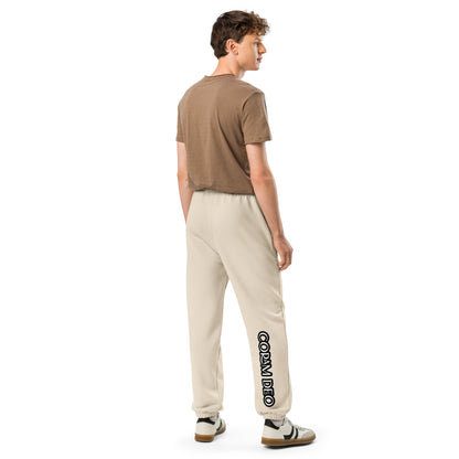 Embroidered Christian Sweatpants-- Coram Deo